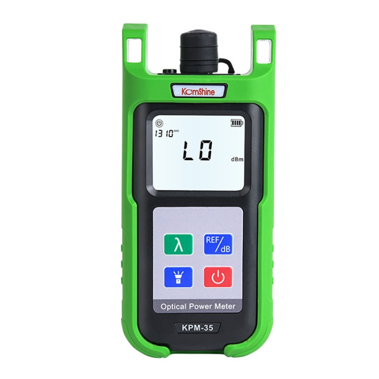 Tester di linea per cavi ottici del misuratore di potenza ottica ad alta precisione Komshine, KPM-35-A/-70DBM to +6DBM, KPM-35-C/-50DBM to +26dBM Tester di linea per cavi ottici del misuratore di potenza ottica ad alta precisione Komshine, KPM-35-A/-70DBM to +6DBM, KPM-35-C/-50DBM to +26dBM